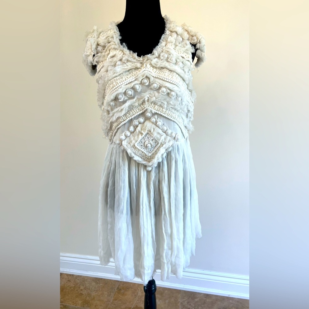 Free People silk top